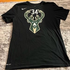 Nike Milwaukee Bucks Giannis Antetokounmpo Player Shirt